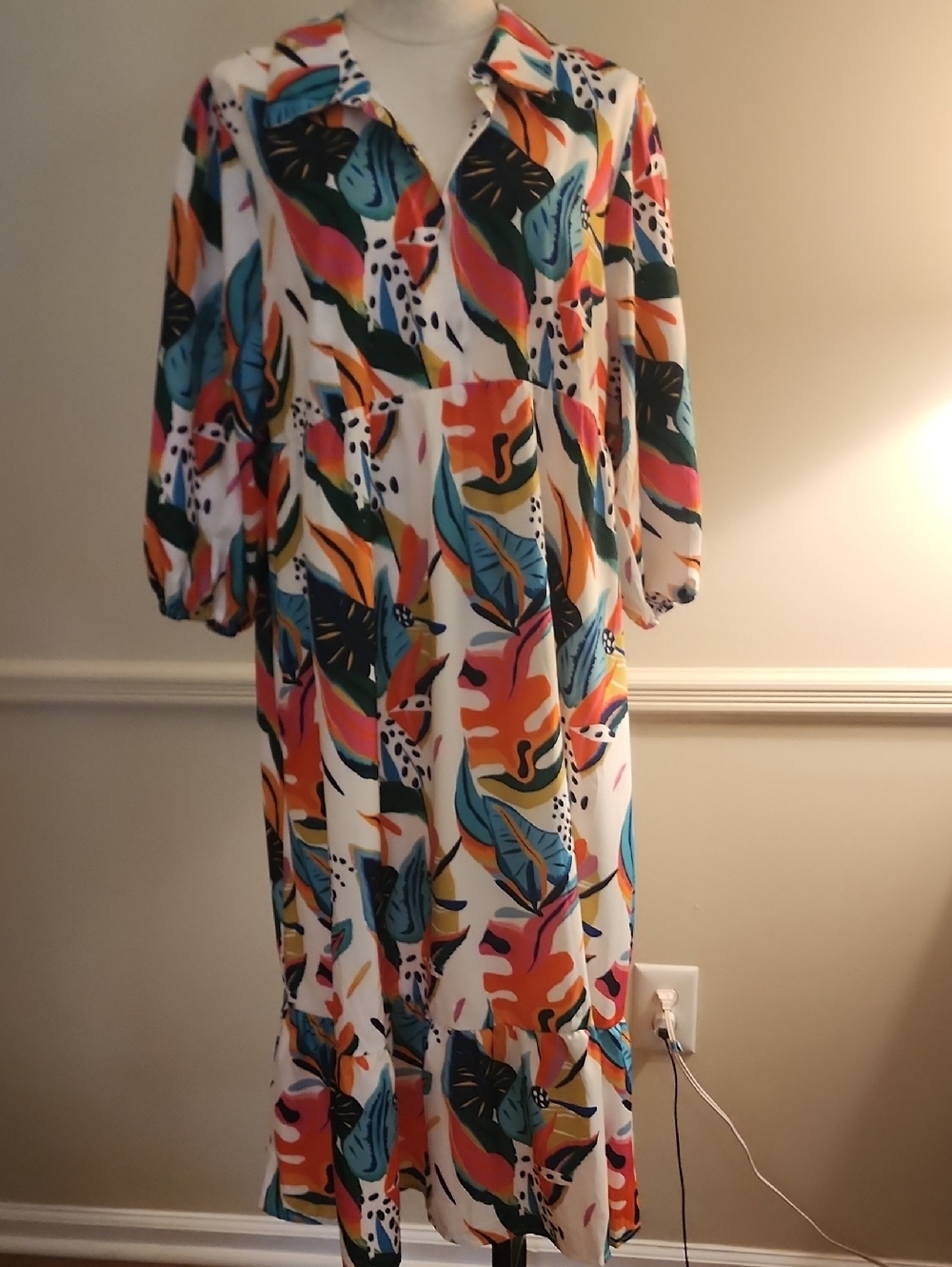 UMGEE Tropical Maxi Dress XL